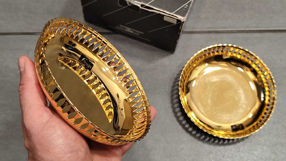 Златни Бонбониера / 24к Gold / SWEDEN / 1870г.