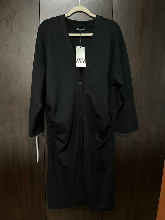 Дамска дълга жилетка ZARA