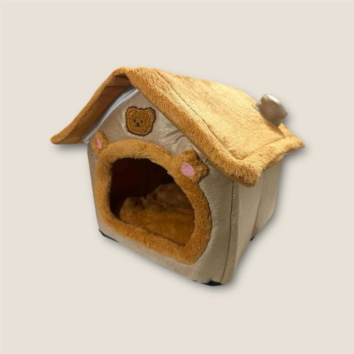 Легло за домашен любимец във формата на къщичка
