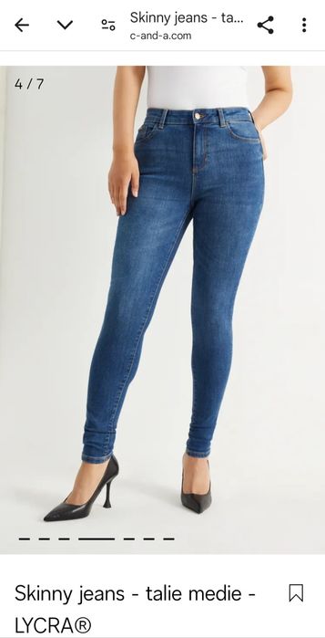 Blugi dama marca c&a