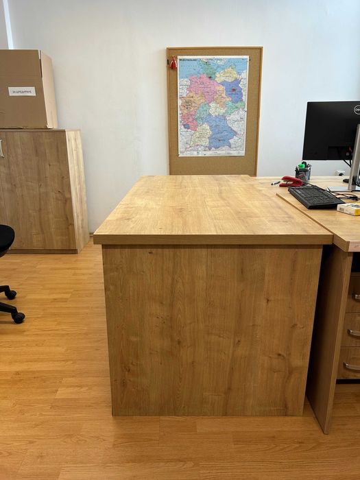 3 бюра 160x80x77 см от масивно пдч пакетна цена ПРОМО