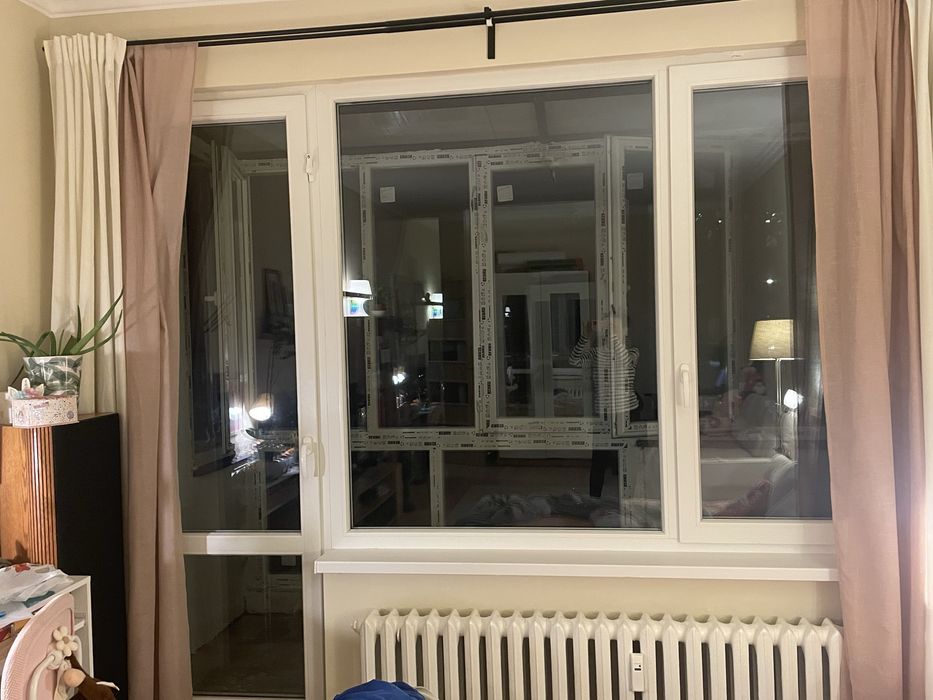 Пвц дограма-5 камерна, двоен стъклопакет Кьомерлинг