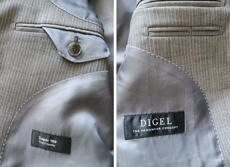 Sacou bărbați Digel "The Menswear Concept" - Lână pură Super 100 - 50