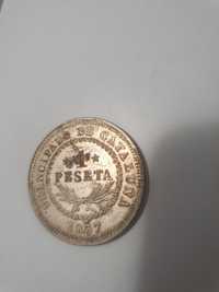 Moneda Spaniolă din 1937