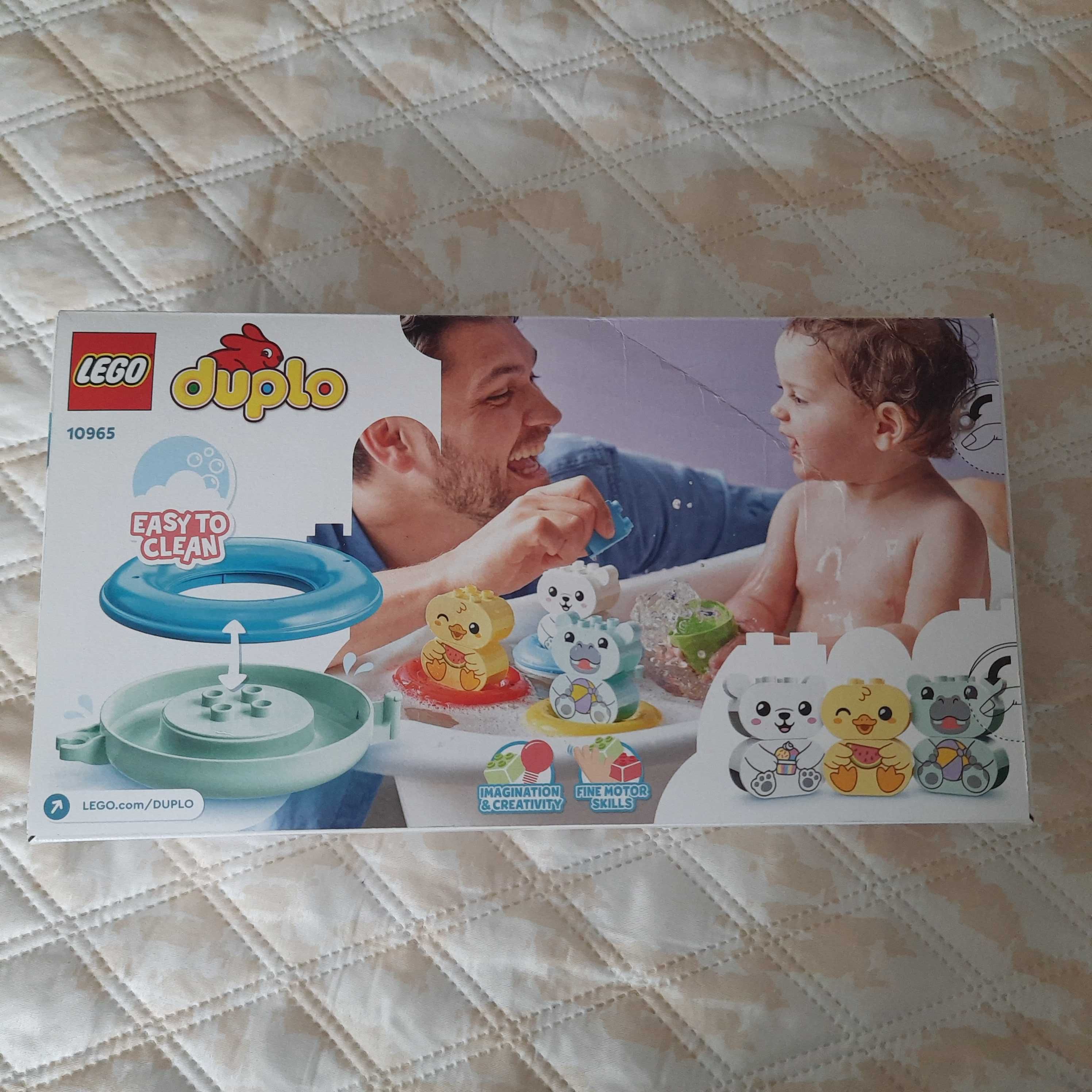 Ново LEGO DUPLO 10965 -Забавления в банята плаващ влак за животни