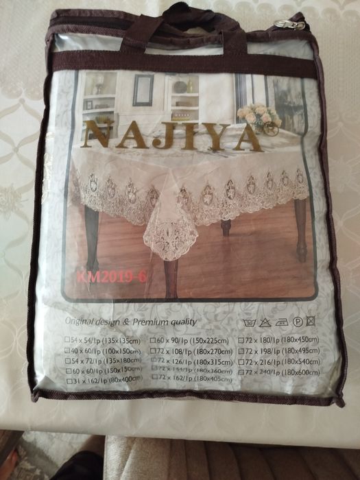 Столга скатерть,180х360 размерли,янги ишлатилмаган,