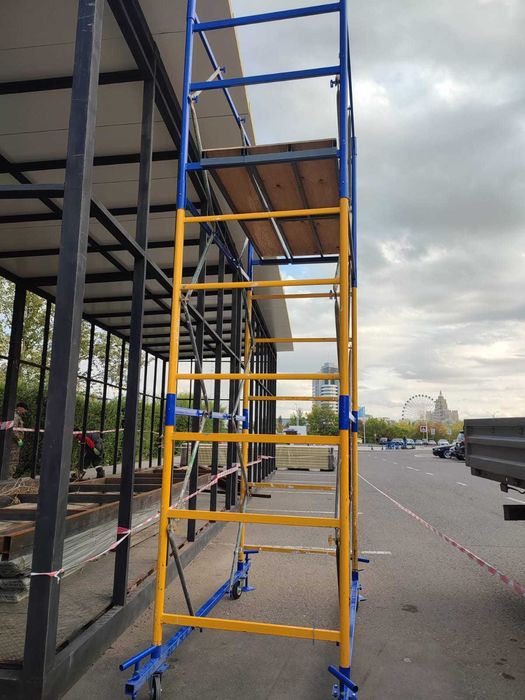 Вышка Тура на Колесах легкая, Строительные леса на колесах. Новые и БУ