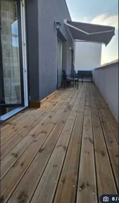 Apartament 2 camere,ultrafinisat,mobilat,utilat la cheie,terasa 12mp.