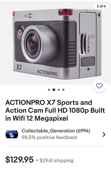 ActionPro X7 Camera Wifi Sport.