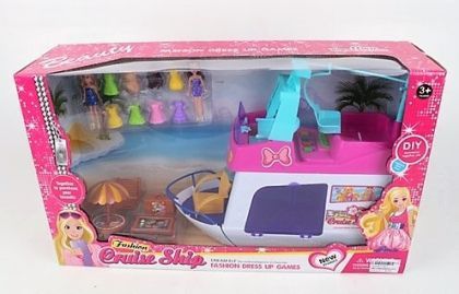 Яхта на Барби игра