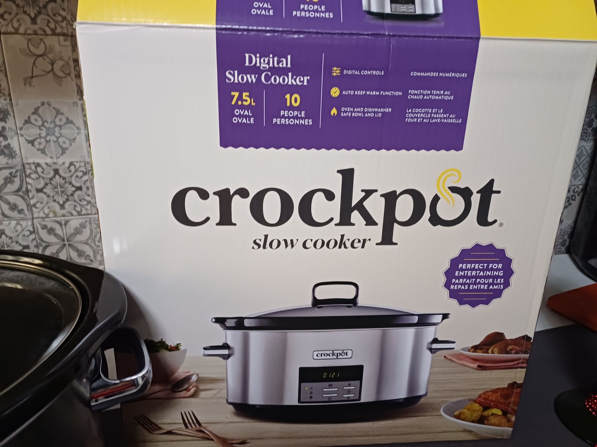 Crockpot, NOU, 7,5 L