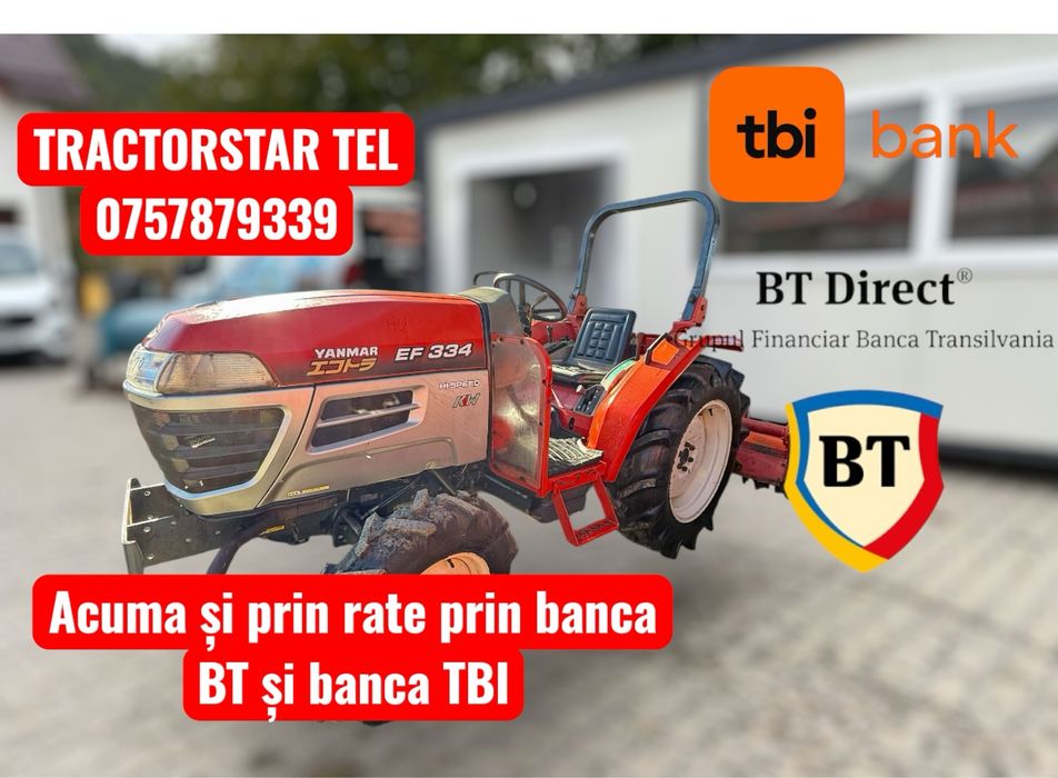 Tractor Japonez Yanmat EEF 334 Tractoare japoneze