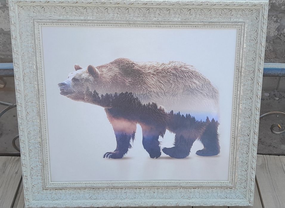 Kartinka  Sipanli xonaga yoki ofes uchun kurtoy bezak