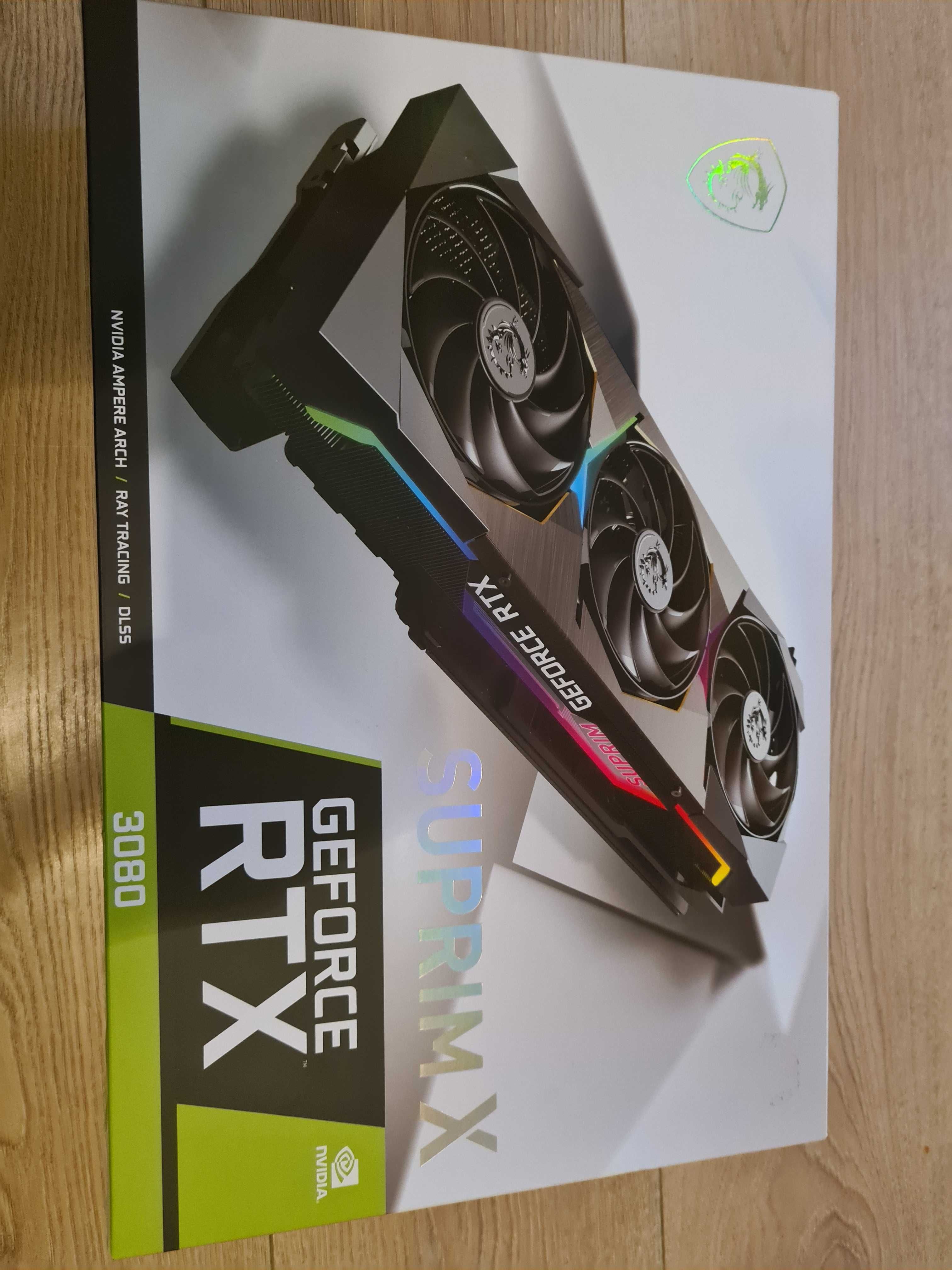 MSI GeForce RTX 3080 Suprim X 10G Нова!