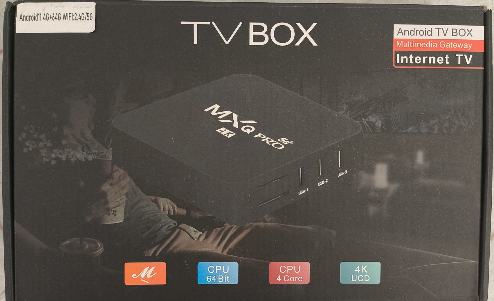 Тв бокс - MXq PRO 5G 4 RAM+64 ROM