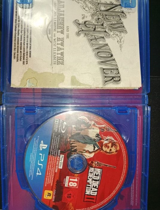 обмен Red Dead Redemption 2 ps4 диск