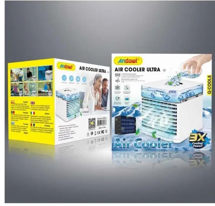 Mini racitor de aer si umidificator portabil nou in cutie