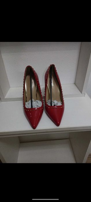 Pantofi piele lacuita