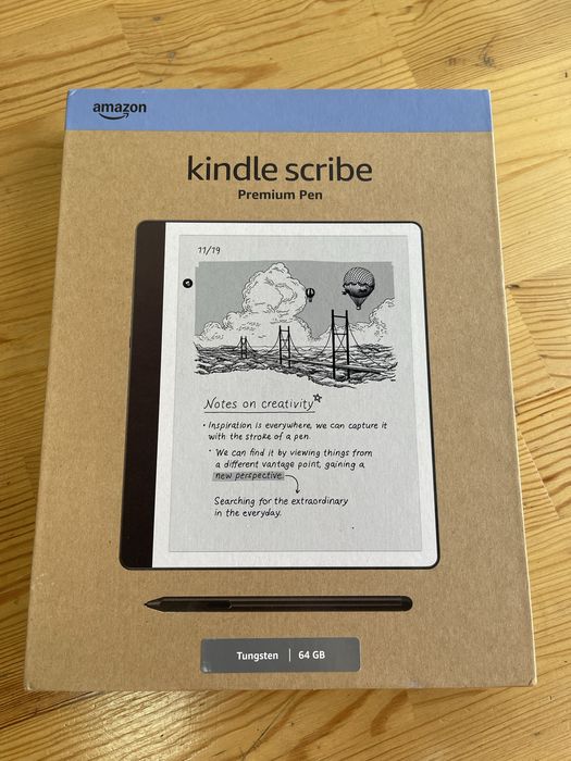 Kindle Scribe 64gb + Premium Pen 2е поколение (новый запечатанный)
