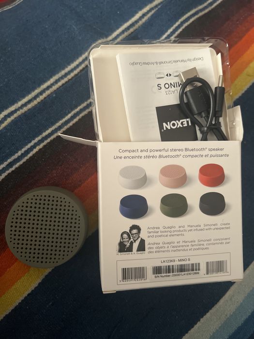 Boxe portabile lexon mino s