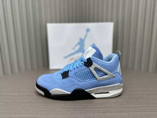 %LIVRAREA 4.99% Air Jordan4 University Blue Ediție Limtată-Verificare