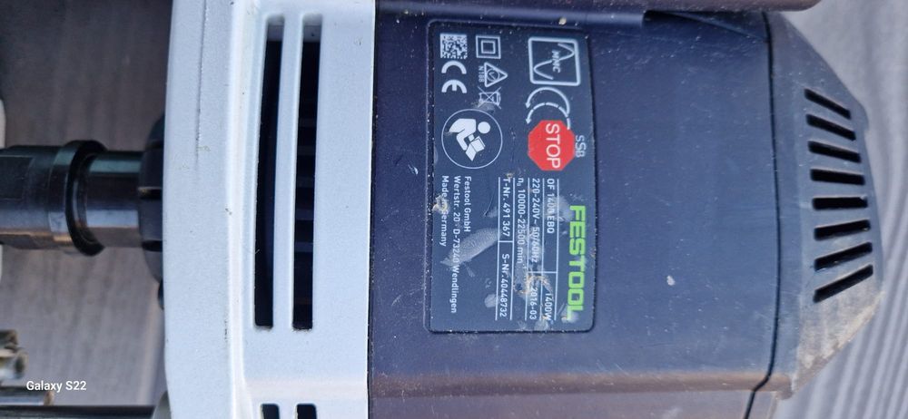 Festool ,Elu freza pe curent