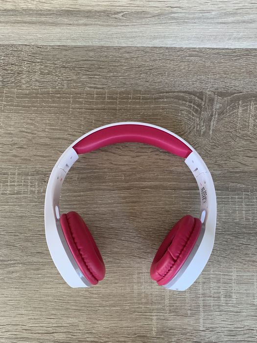 Слушалки със светлина (розов )Bontempi