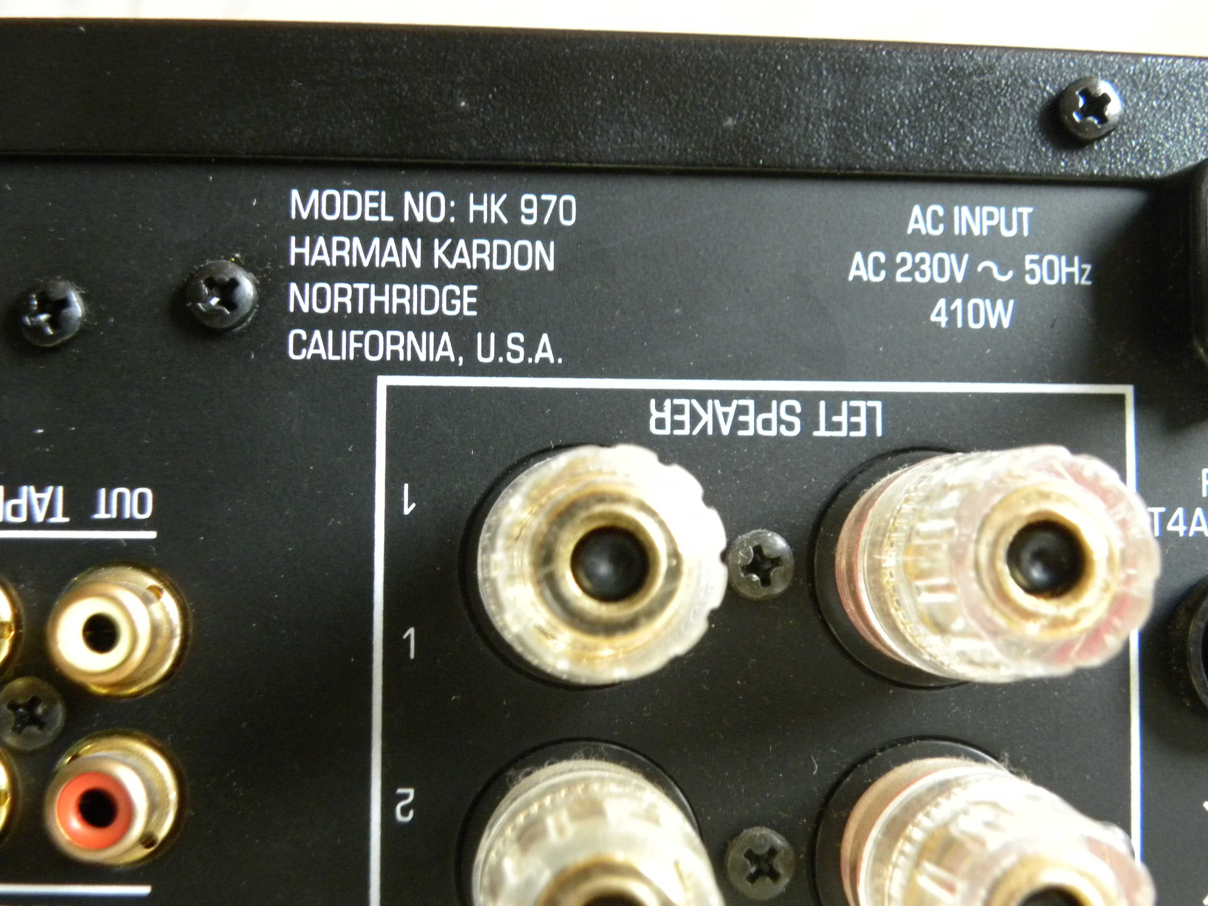 Stereo Integrated Amplifier Hi-Fi Harman Kardon HK970 (2005)