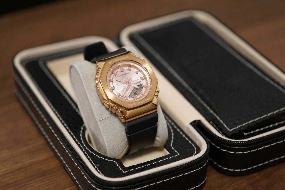 G-Shock GM-S2110PG-1A4 Gold Rose