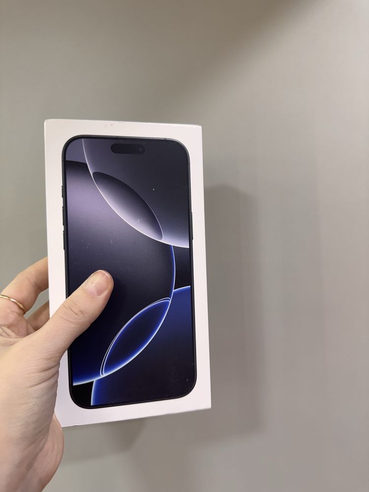 New iphone 16 pro max , 256 gb