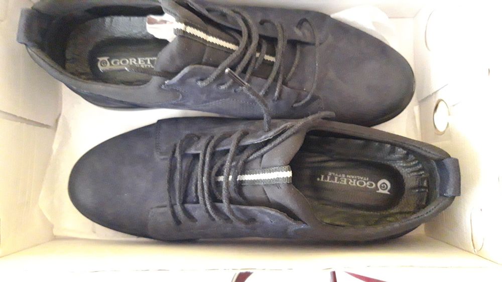 Pantofi Goretti -  piele nabuco