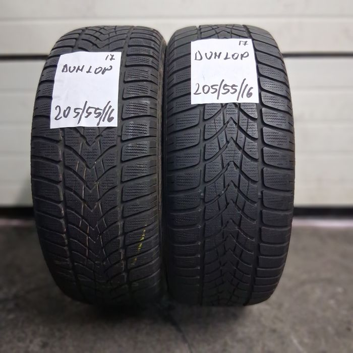 2×205/55/16 M+S.DUNLOP.Stare excelenta.