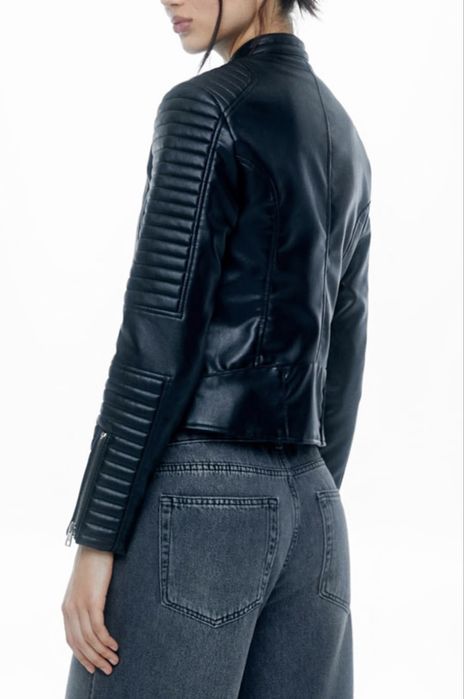 Дамско кожено яке