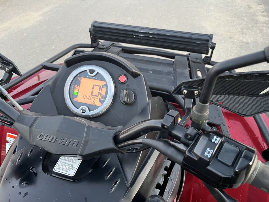Can am outlander 800R LTD edition an fab 2009 stare impecabilă