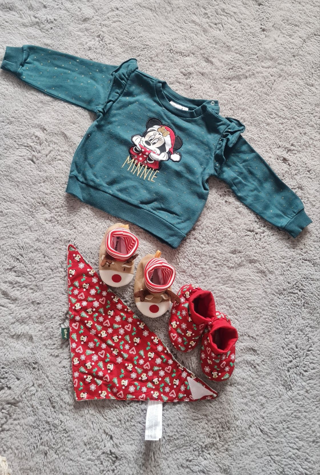 Set haine Craciun  bebe , Minnie, Mickey Mouse