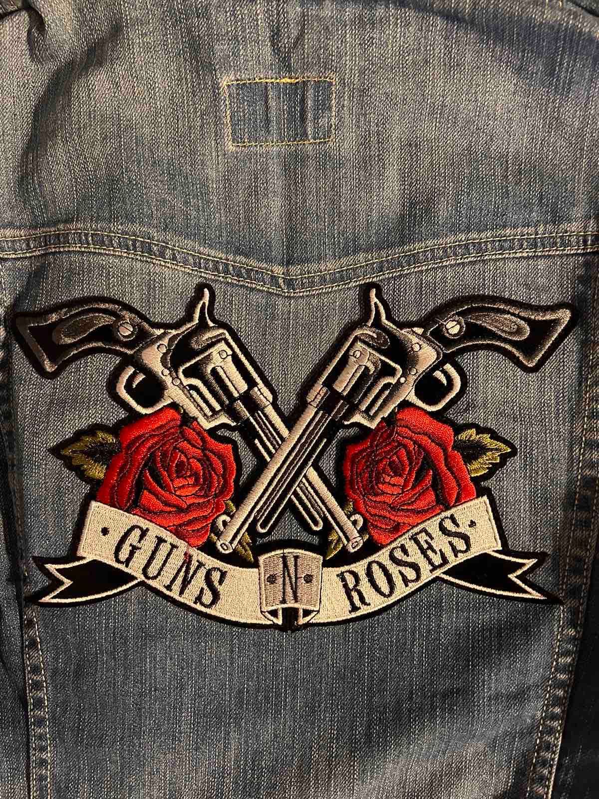 Нашивки гръб Guns N’ Roses, Los Angeles, Long Beach -САЩ