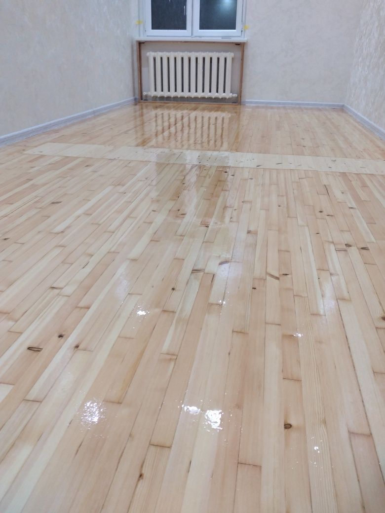 Шлиповка пол паркет ламинат