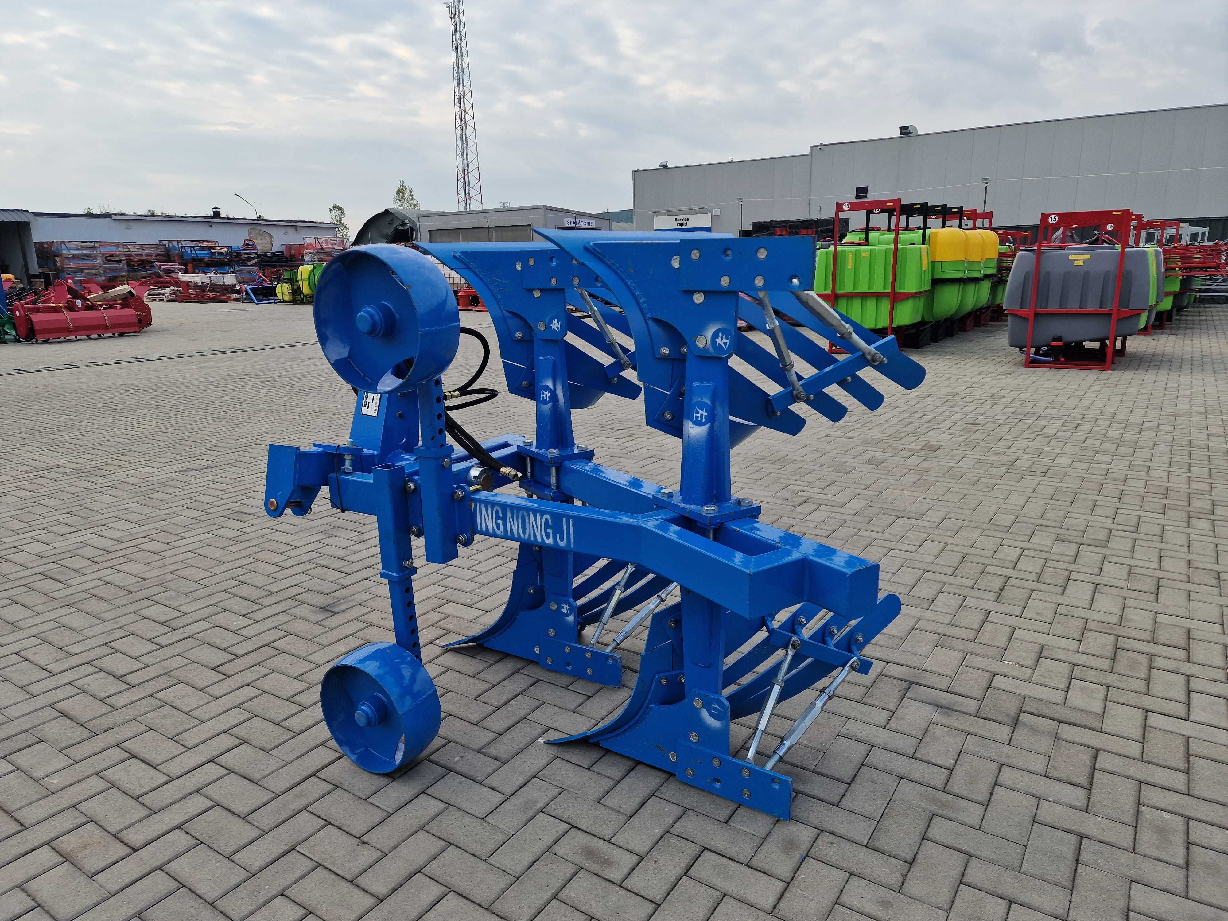 Plug agricol reversibil 2 trupite Konig