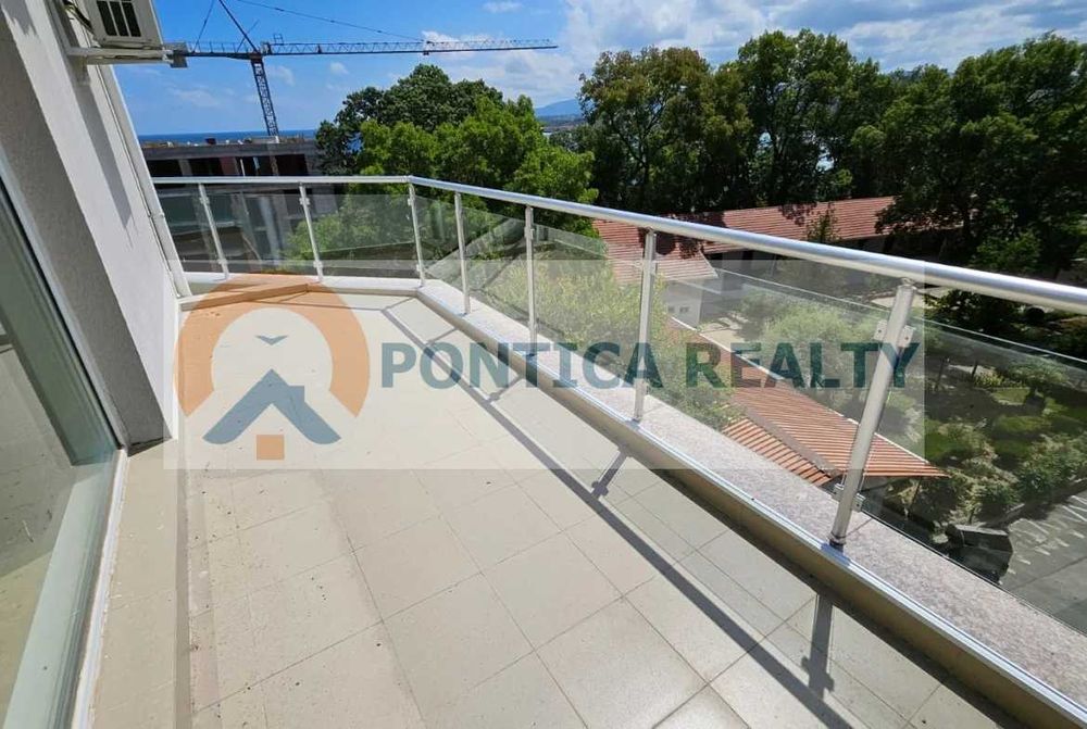 Двустаен апартамент в Китен, без такса с гледка море