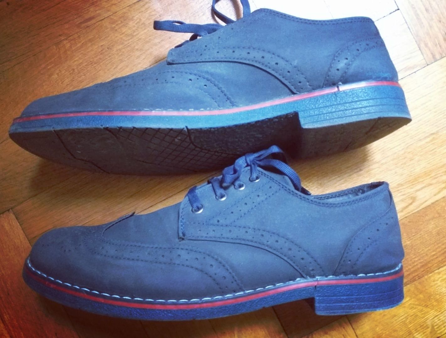 Pantofi 43 Brogue,pantofi piele maro 43,ghete Bugatti 44.
