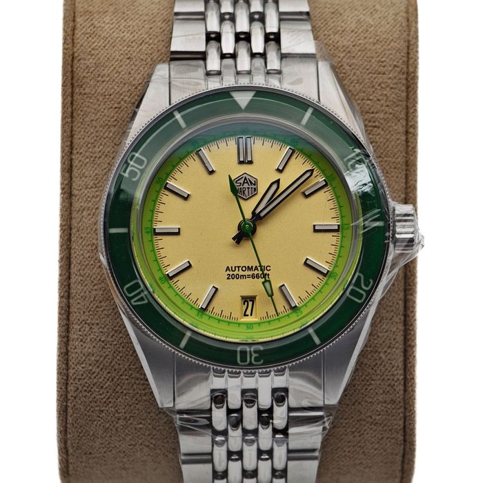 San Martin SN0116-G-B Yellow Green