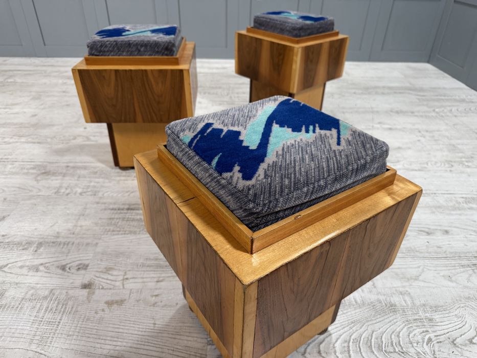 Винтидж унгарски табуретки  от 50-те У005