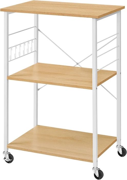 Raft pentru bucătărie cu 3 si 6 cârlige