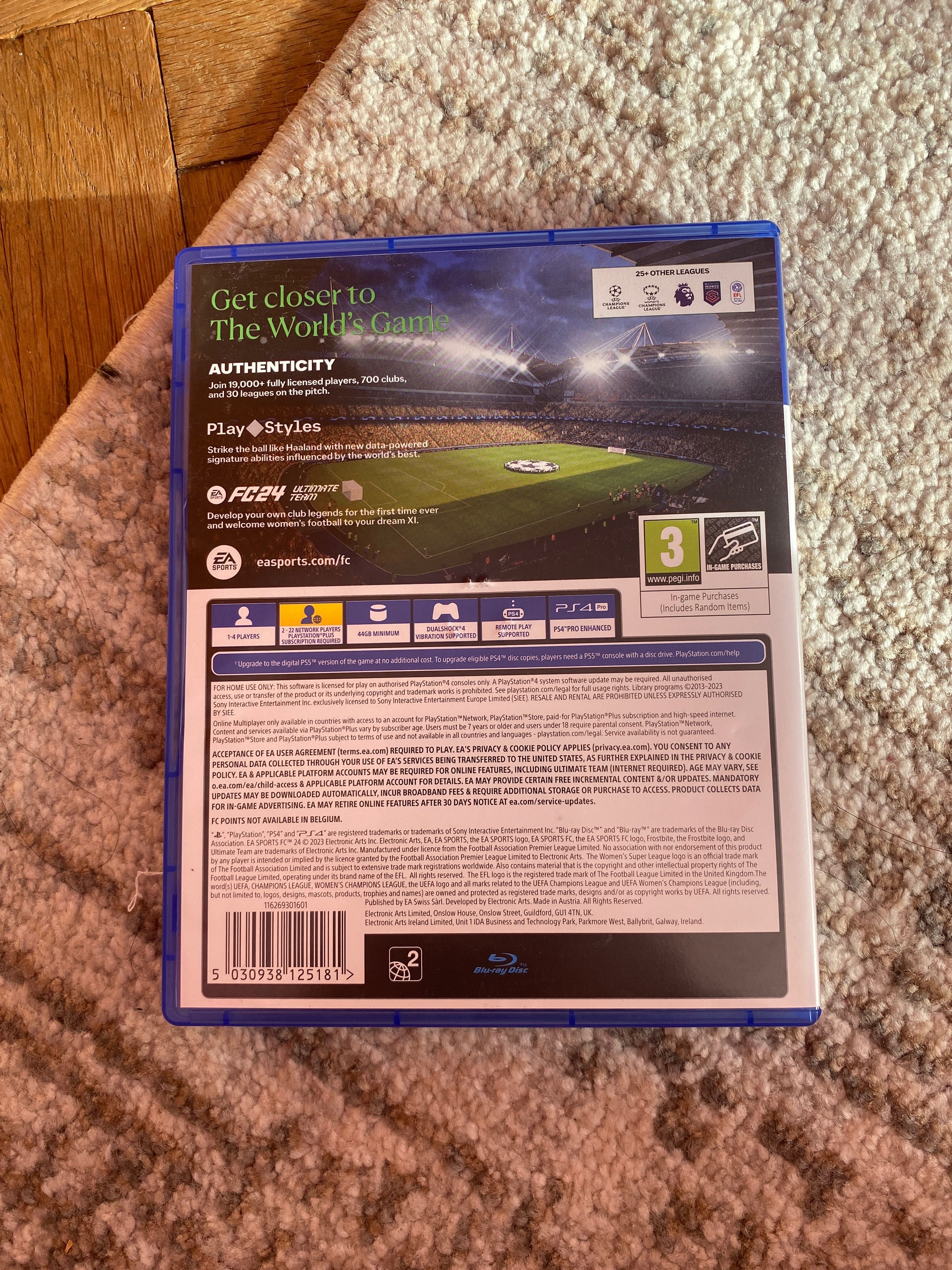 Продава се FC24! За ps4