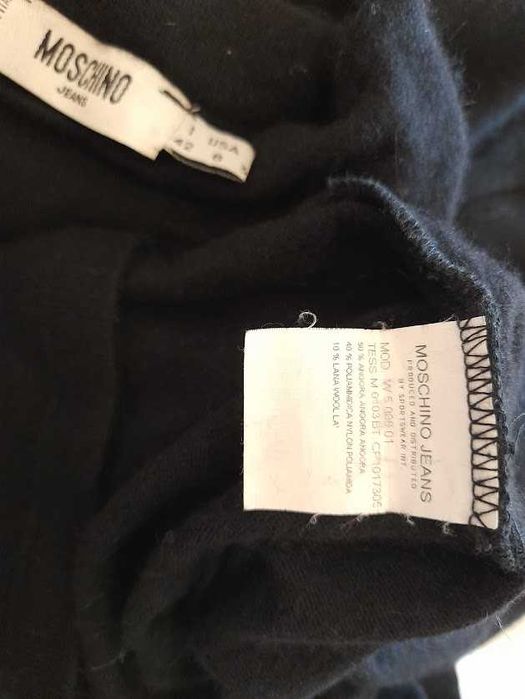 Rochie tricotata Moschino angora+lana in marime S