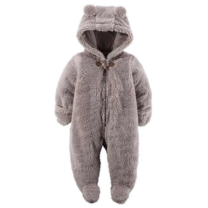 Теплый комбинзон-мышка, 6 мес.