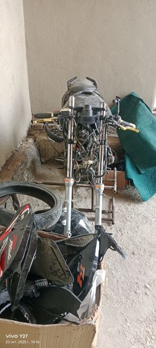 Мотоцикл аварийный срочно продаётся или обмен на скутер.!