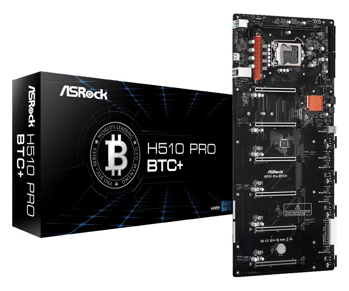 Дънна платка ASRock H510 Pro BTC+