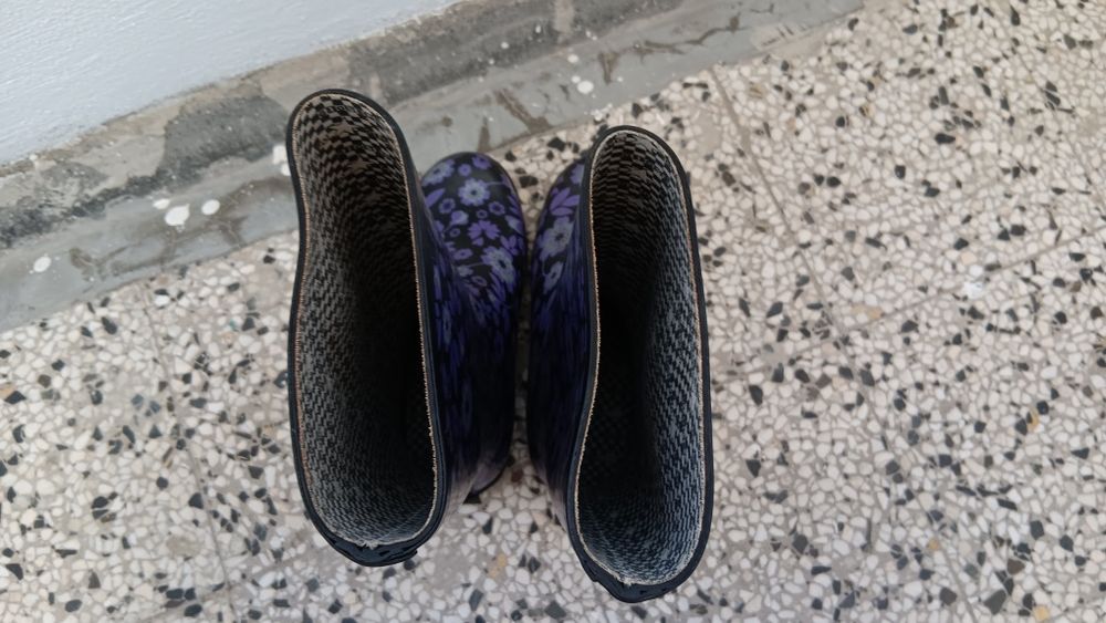 Ботуши гумени за момиче