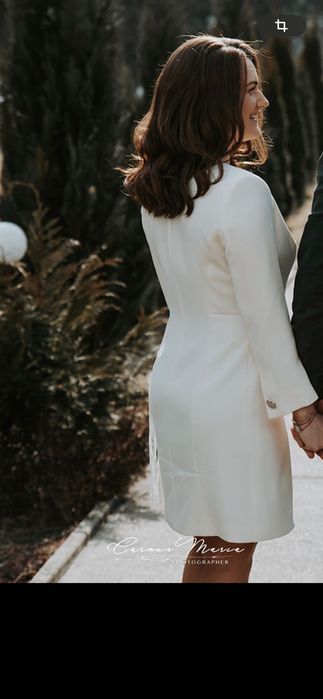 Vând rochiță cununie civilă mărimea S (36)